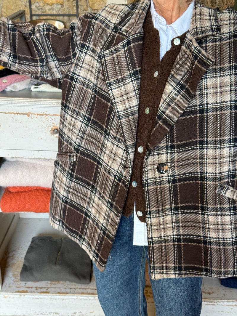 Veste Sydney à carreaux