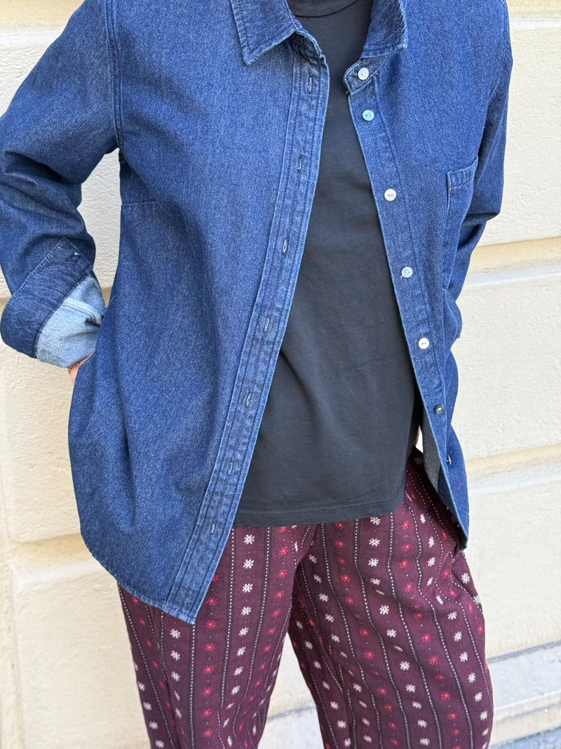 Surchemise en jeans Nina - 2 couleurs