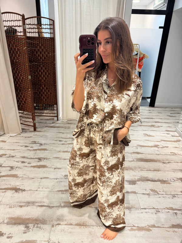 Pantalon Montaine chocolat