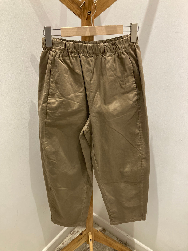 Pantalon Magic uni en coton épais - 4 couleurs