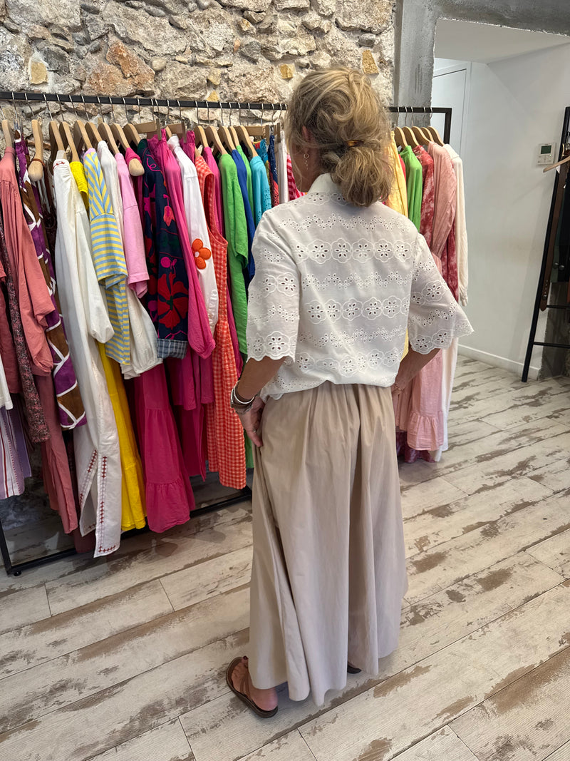 Chemise écrue Bride