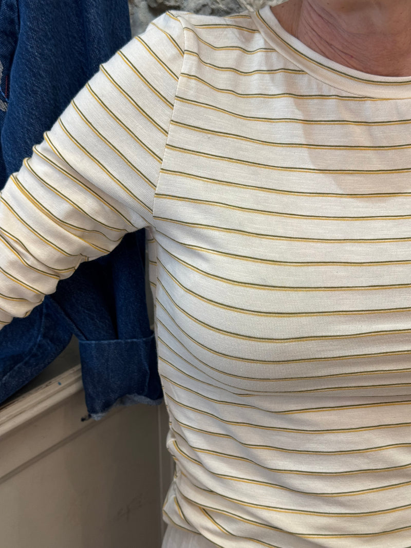 T-shirt Bateau rayé - 3 couleurs