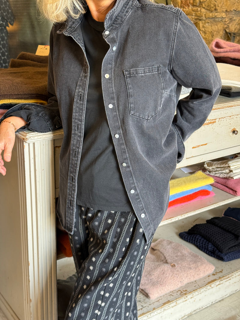 Surchemise en jeans Nina - 2 couleurs
