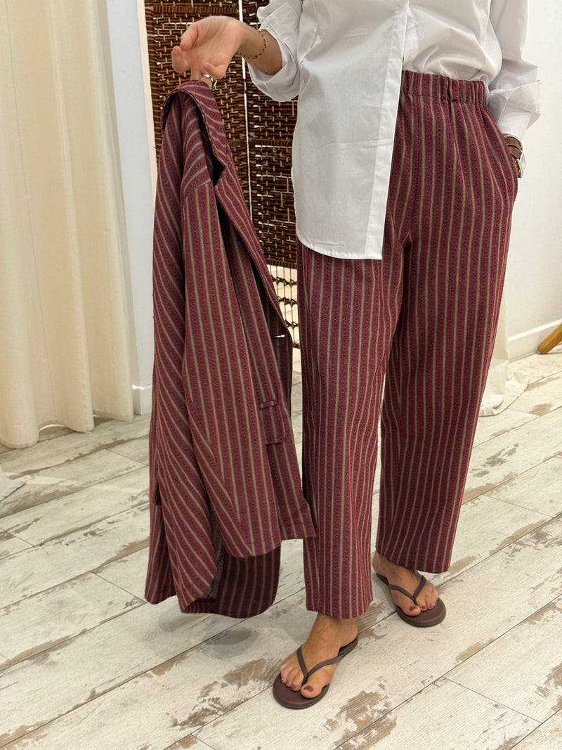 Pantalon Magic rayures - 3 couleurs