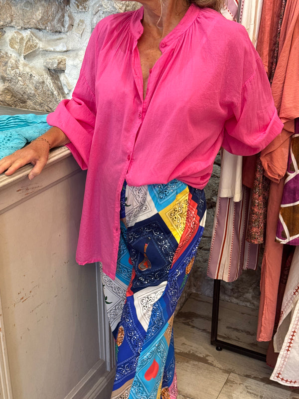 Blouse en voile de coton Ninon - 7 couleurs