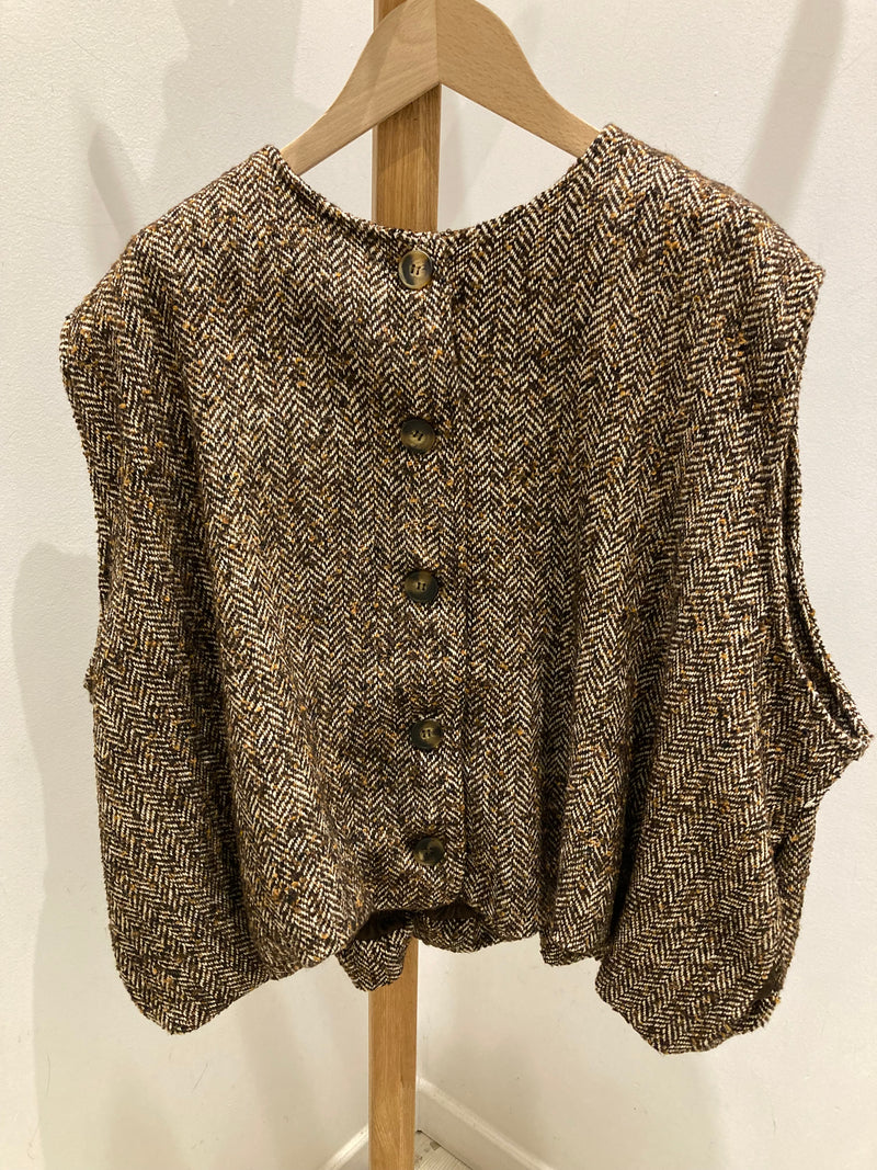 Veste en tweed Celiana - 2 couleurs