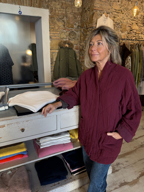 Veste Mila longue - 3 couleurs