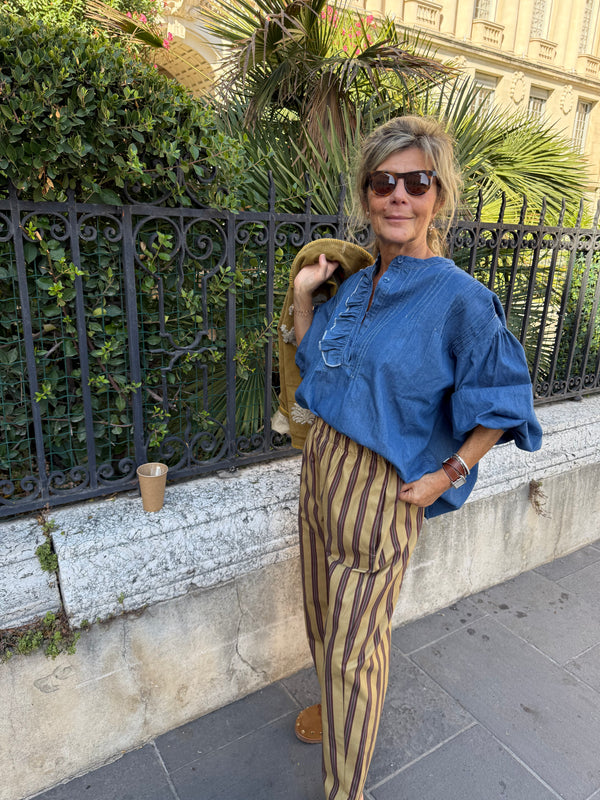 Blouse en jeans Melanie