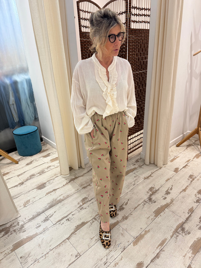 Blouse Volants - 3 couleurs