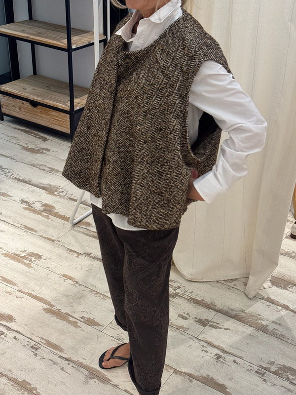 Veste en tweed Celiana - 2 couleurs
