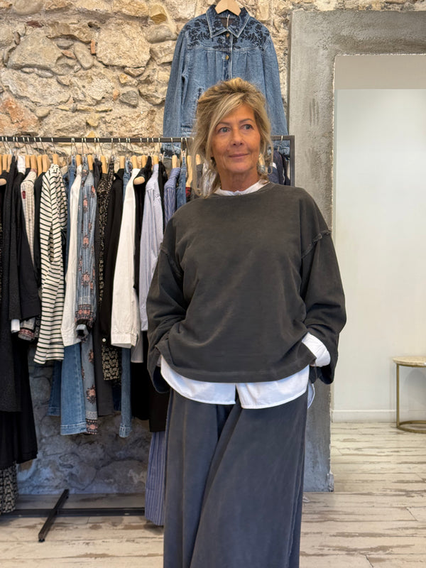 Sweat-shirt Mina manches longues - 2 couleurs