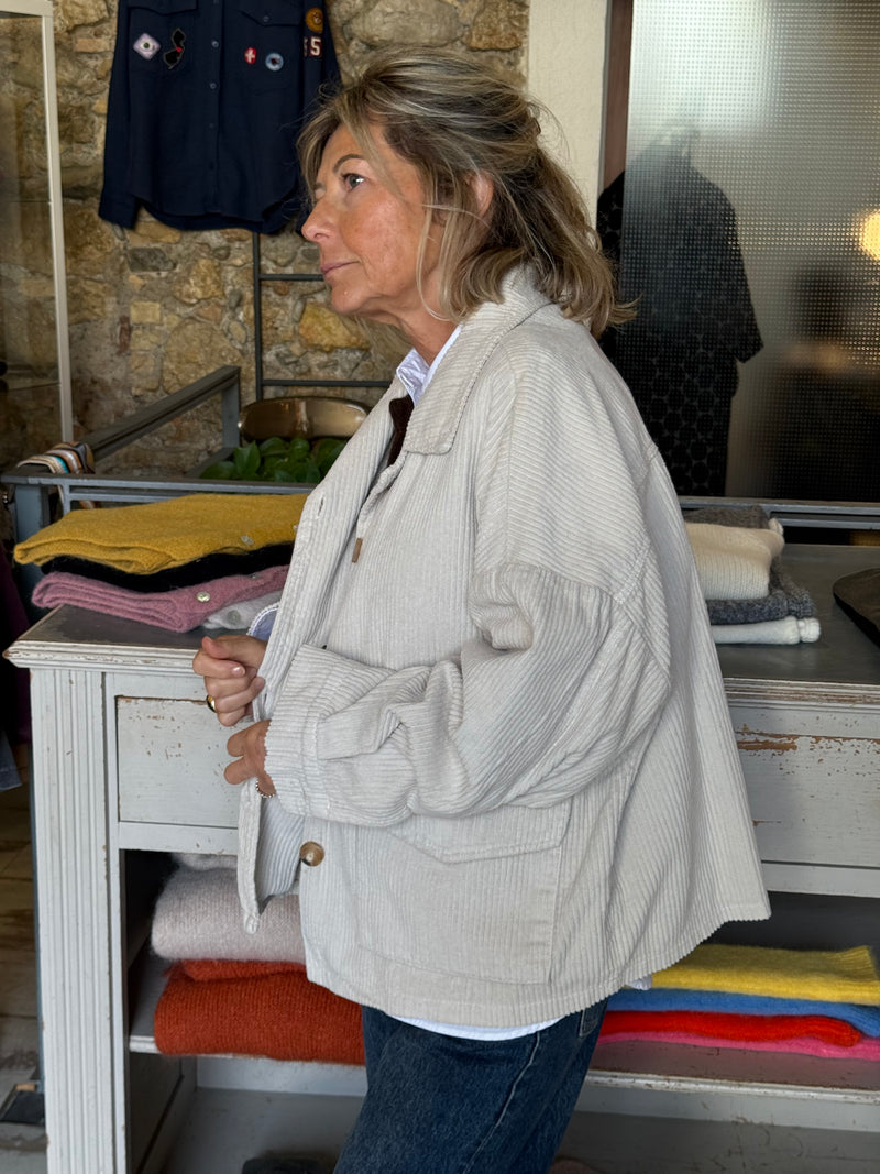 Veste en velours côtelé Carole - 3 couleurs