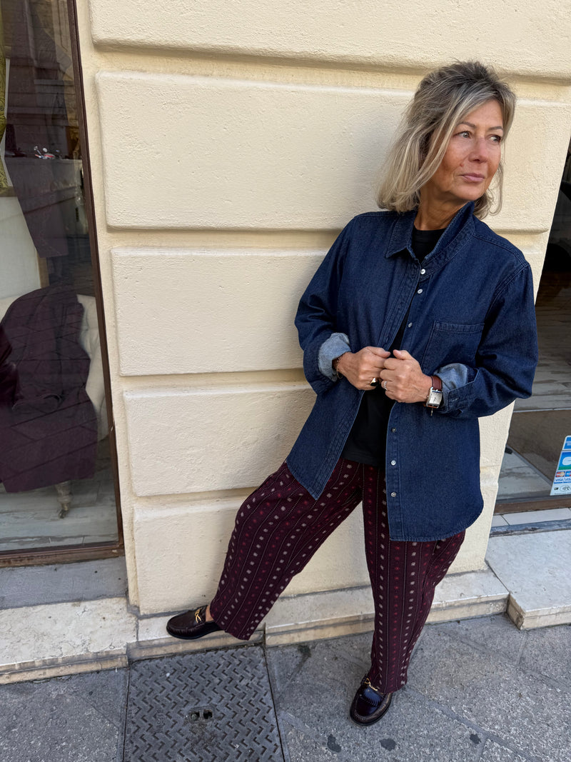 Surchemise en jeans Nina - 2 couleurs