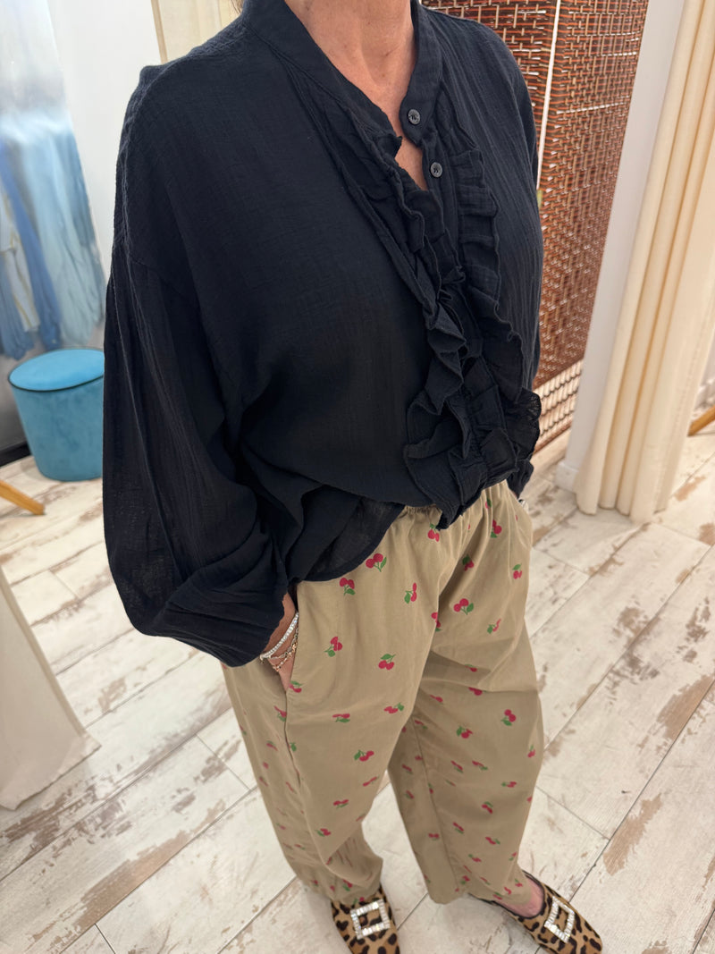 Blouse Volants - 3 couleurs