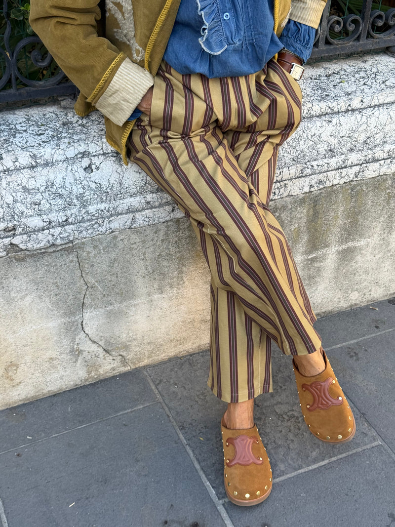 Pantalon Magic rayures - 3 couleurs