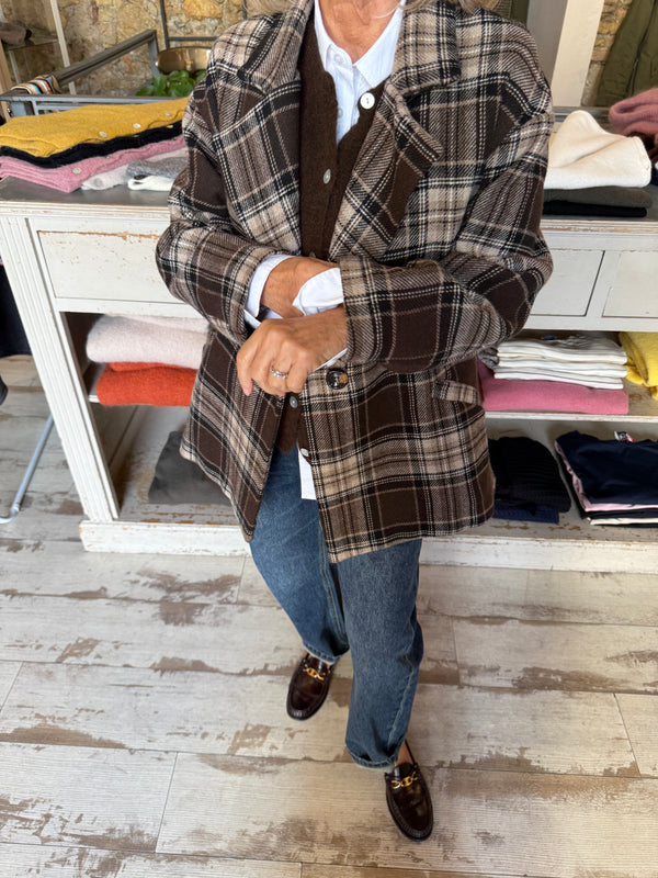 Veste Sydney à carreaux