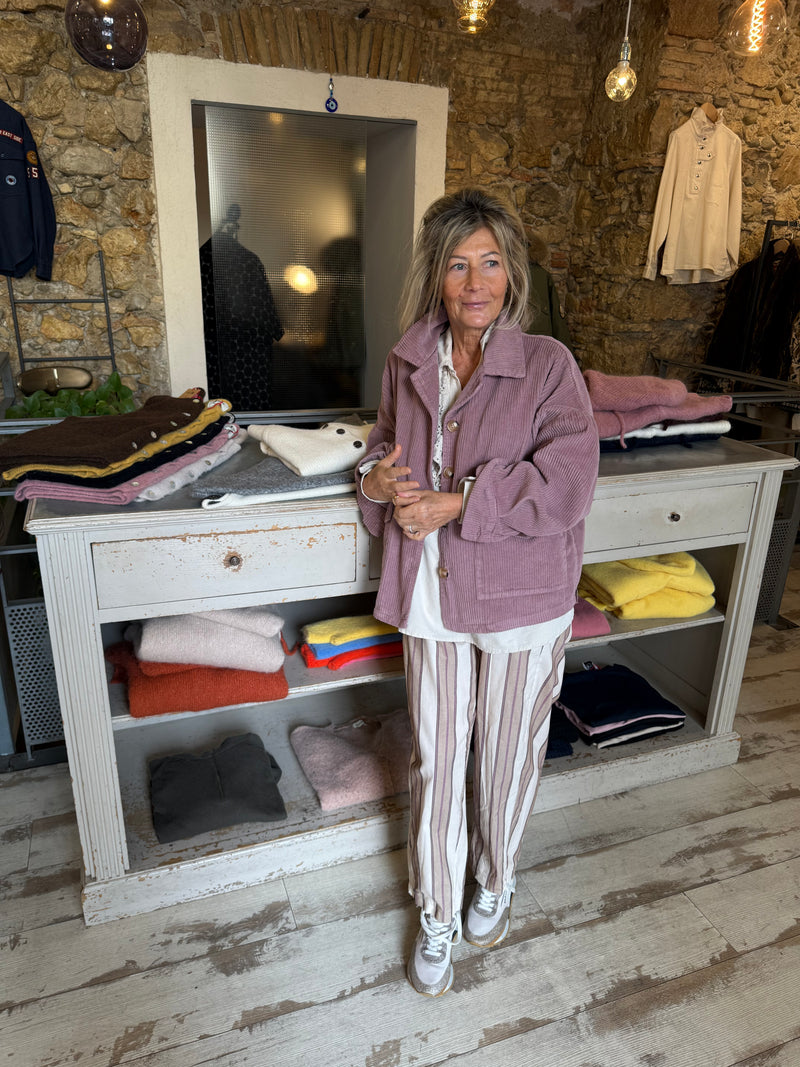 Veste en velours côtelé Carole - 3 couleurs