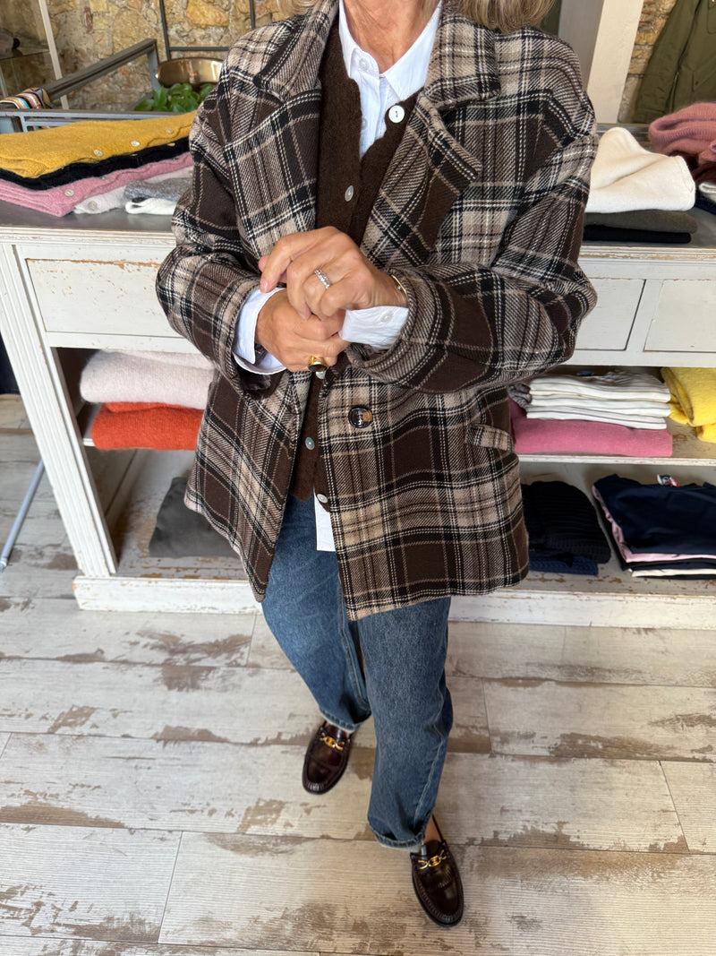Veste Sydney à carreaux