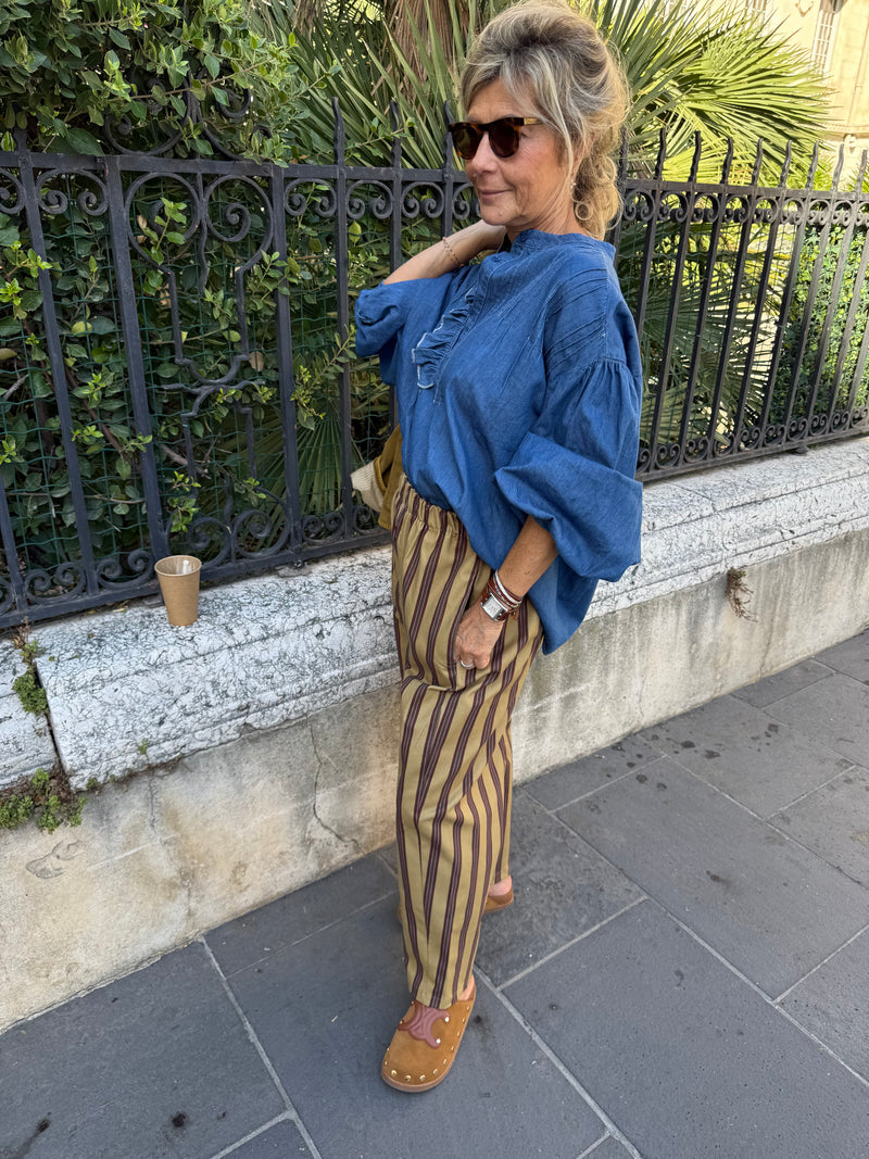 Blouse en jeans Melanie