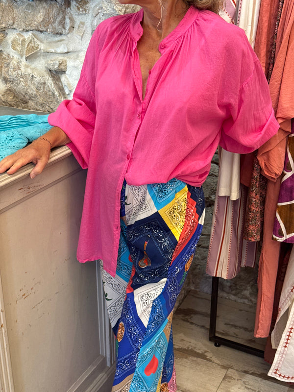 Blouse en voile de coton Ninon - 7 couleurs