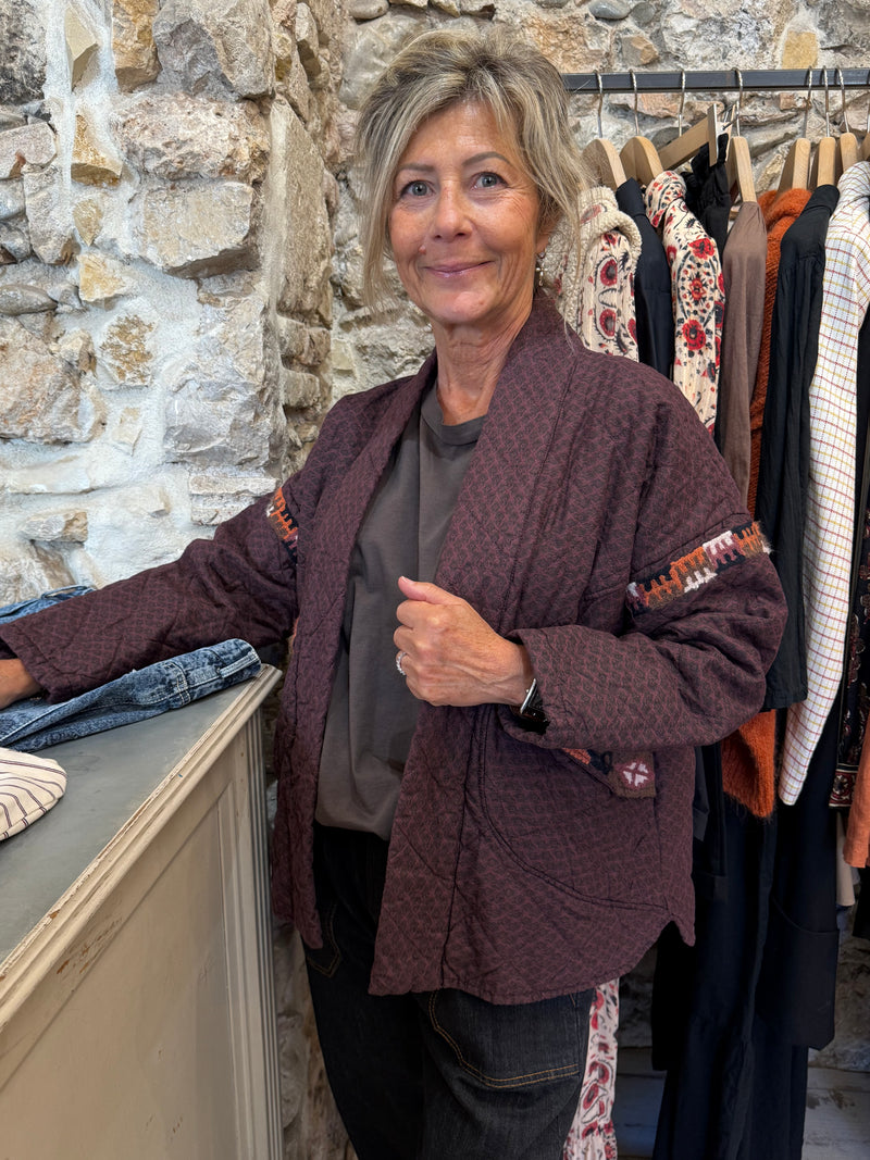 Veste Mila brodée - 3 couleurs