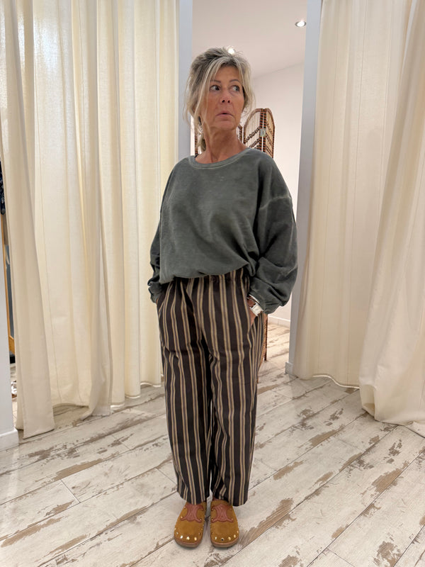 Pantalon Magic rayures - 3 couleurs