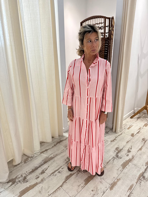 Robe rayée Maia
