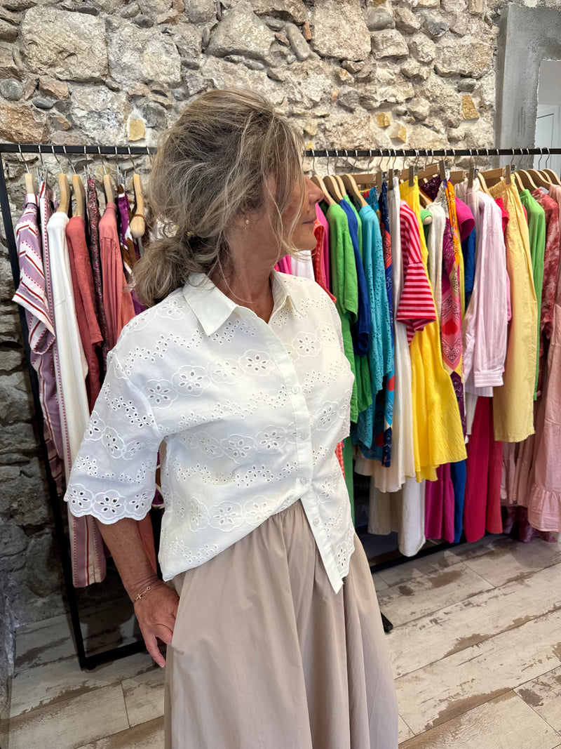 Chemise écrue Bride