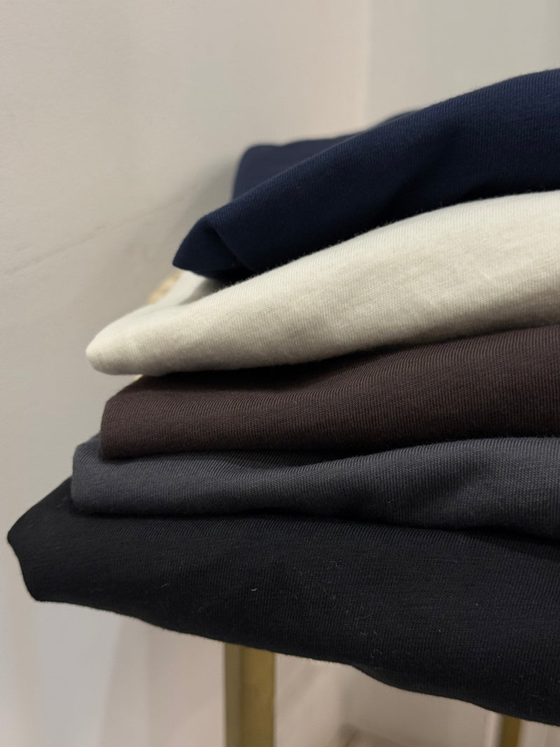 T-shirt Biba uni manches longues - 6 couleurs