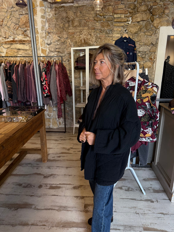 Veste Mila longue - 3 couleurs