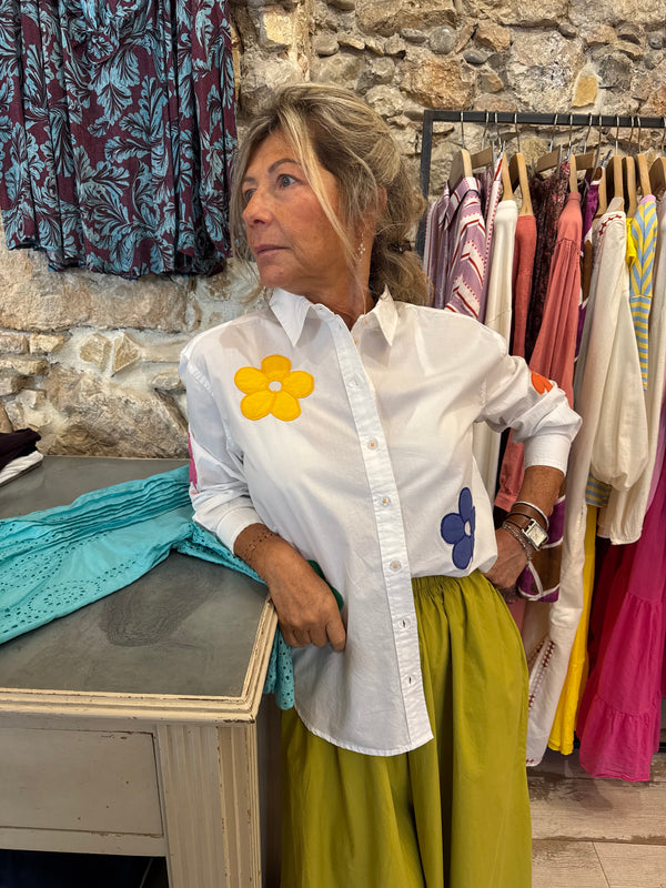 Chemise Fleurs
